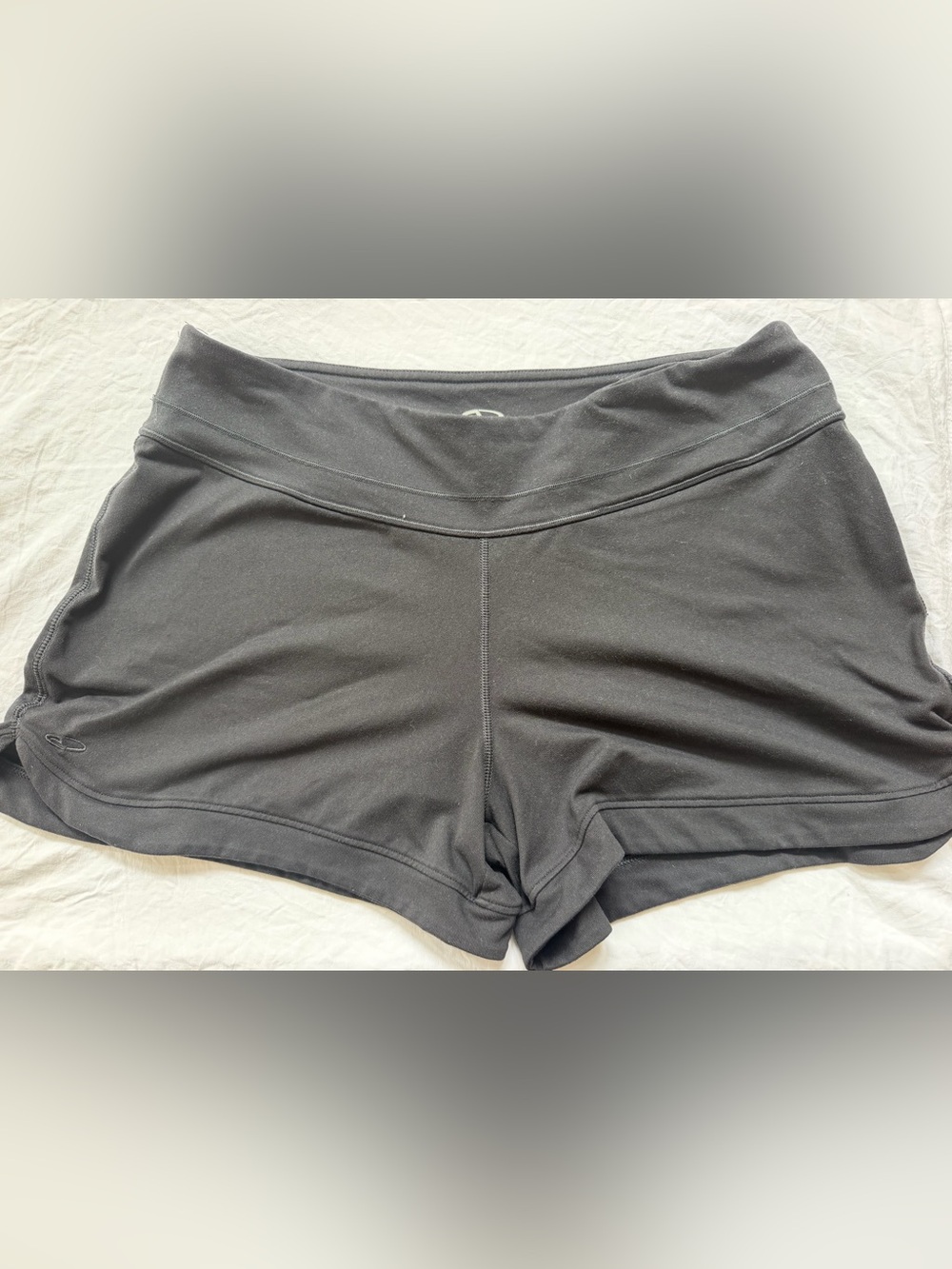 Champion Black Women's Athletic Shorts with Wide Waistband